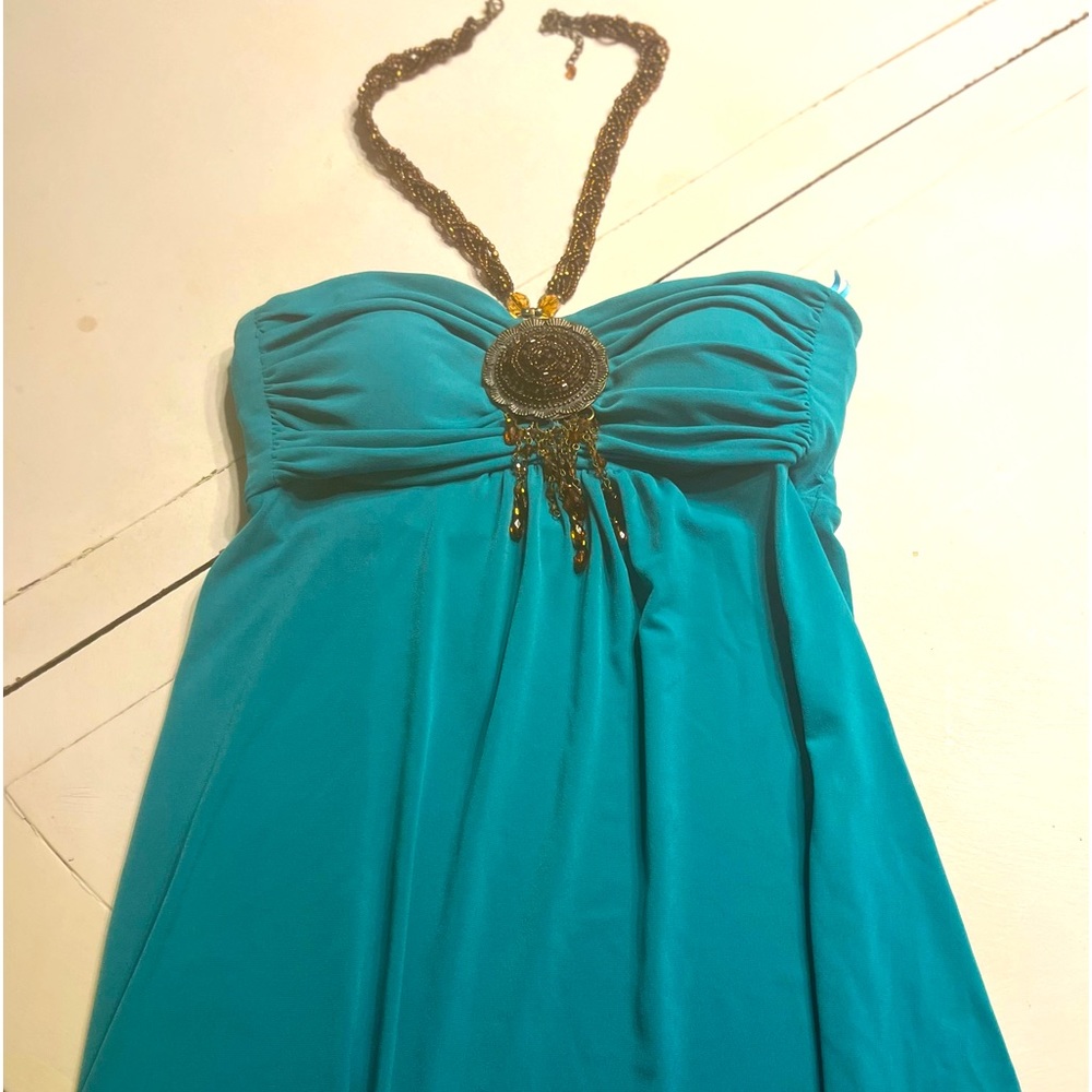 Cache Bejewelled Tunic.  Absolutely stunning Teal colour